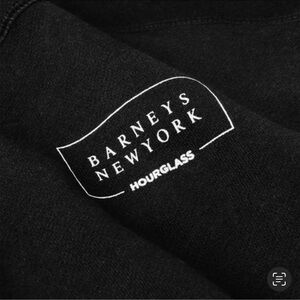 Barneys x Hourglass collaboration New York Classic Black Sweatshiet